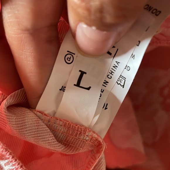 Floral Print Ruffle Trim A-line Dress - Picture 8 of 8